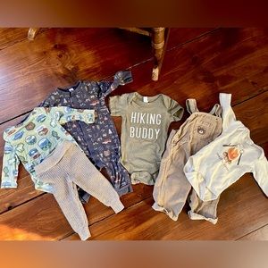 Outdoors woodland Baby Boy Collection